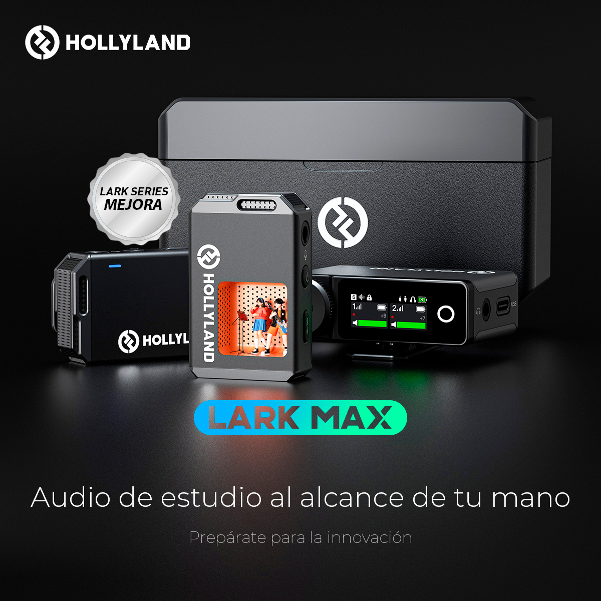 ROBISA's tweet photo. NUEVO HOLLYLAND LARK MAX
1. Audio con Calidad de Estudio
2. Almacenamiento integrado de 8 GB
3. Cancelación de Sonido Ambiente profesional
4. 22 Horas de rendimiento
5. 250m de rango
6. Enganches magnéticos
https://t.co/NyS3mrzAoT
#Hollylandtech #hollyview #video https://t.co/UPZd4O7hs6