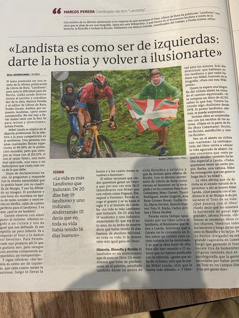 ¡Landismo o barbarie!
No hay término medio.