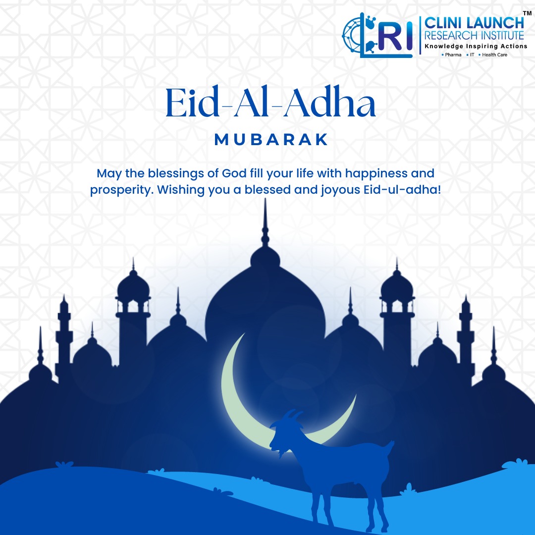 clinilaunch's tweet image. May Allah grant you and your family a peaceful and prosperous life. May the blessings of Allah never leave your side. Wishing you a heartiest Eid al Adha Mubarak!

#clri #clinilaunchresearch #eidmubarak #eidmubarak2023 #eidmubaraka #eidmubarakcelebration #eidmubarakh #eidmubar