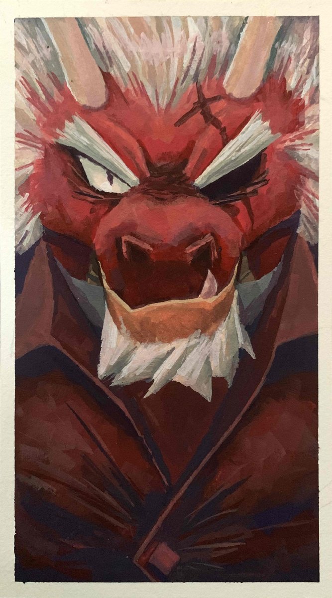 erdlerdle's tweet photo. that one dragon from Rise of the TMNT

gouache on watercolor paper https://t.co/OuTEYy0WtM