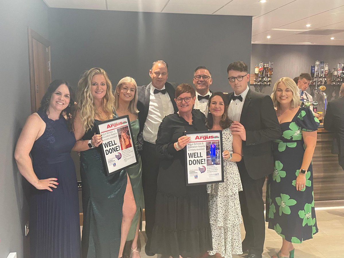 With the help and support of my family and my amazing school team and friends… we made it through a super tough year and I’m grateful to be nominated and win South Wales Argus teacher of the year and Pearson Unsung Hero Awards this year. #WeAreStMartins #togetherstronger