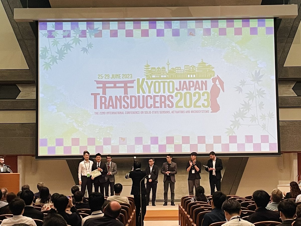 Best Paper Award Ceremony and Closing Remarks

Poster Presentation Category 
Oral Presentation Category
Winners🥳💕✨
Congratulations👏

#award
#transducers2023 
#finalday 

#internationalconference #actuators #kyoto #transducers #ICCKYOTO #Solidstatesensors