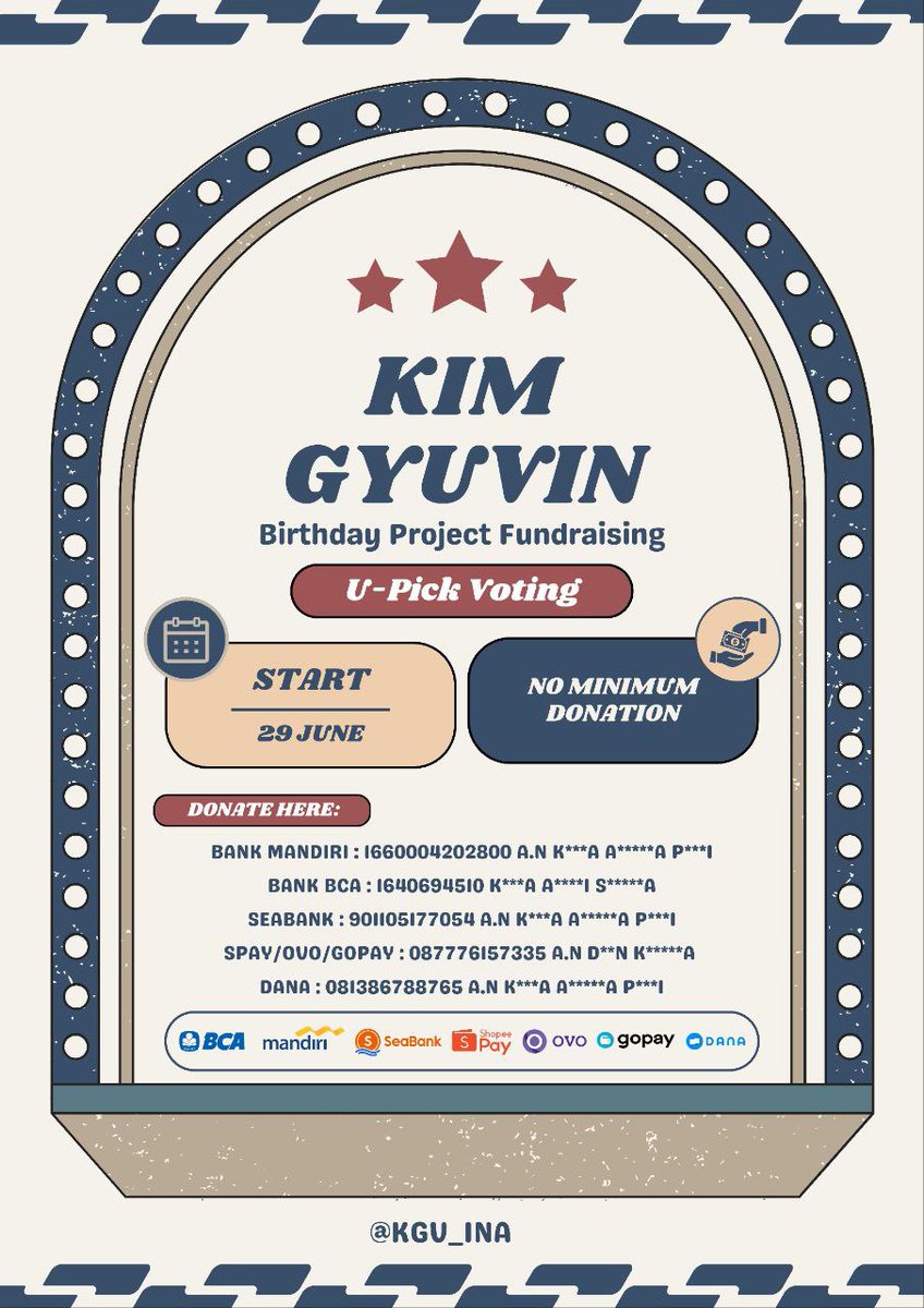 KGV_INA's tweet photo. Halo selamat siang Gyuvinist! 👋🏻
Kami @KGV_INA mengajak Gyuvinist berdonasi untuk voting BDAY AUGUST Kim Gyuvin di UPICK. 

🔗 https://t.co/sbqj3smRpb

Jika ada yang ingin ditanyakan silahkan dm ke akun @KGVINDONESIA, 
terima kasih semuanya 🫶🏻✨

#KIMGYUVIN #김규빈
#ZEROBASEONE https://t.co/8IewD5a9G6