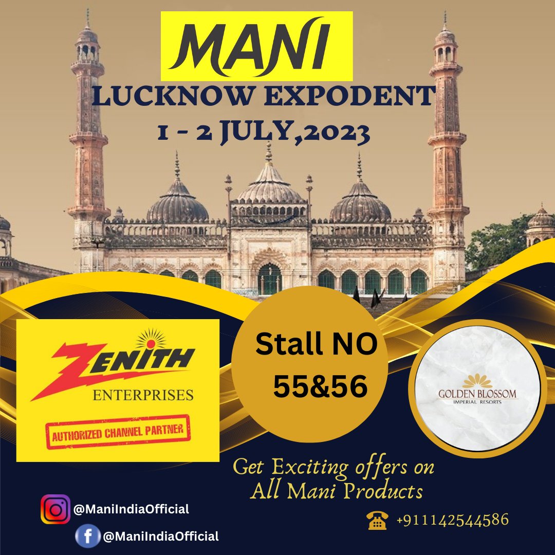 ManiMedicalInd's tweet photo. 𝐈𝐭'𝐬 𝐓𝐢𝐦𝐞 𝐅𝐨𝐫 𝑳𝒖𝒄𝒌𝒏𝒐𝒘 𝑬𝑿𝑷𝑶𝑫𝑬𝑵𝑻 2023 - 𝐈𝐭'𝐬 𝐓𝐢𝐦𝐞 𝐅𝐨𝐫 𝐉𝐈𝐙𝐀𝐈
SAVE THE DATE
𝟭𝘀𝘁 - 𝟮𝗻𝗱 𝗝𝘂𝗹𝘆 𝟮𝟬𝟮𝟯
Be the Proud Owner of JIZAI #advanced #NItiRotaryFiles from MANI
𝑽𝒊𝒔𝒊𝒕 𝑴𝑨𝑵𝑰 𝑺𝒕𝒂𝒍𝒍s
#JapaneseStandard #dentalcare #MANI https://t.co/Sqni1SPDvY
