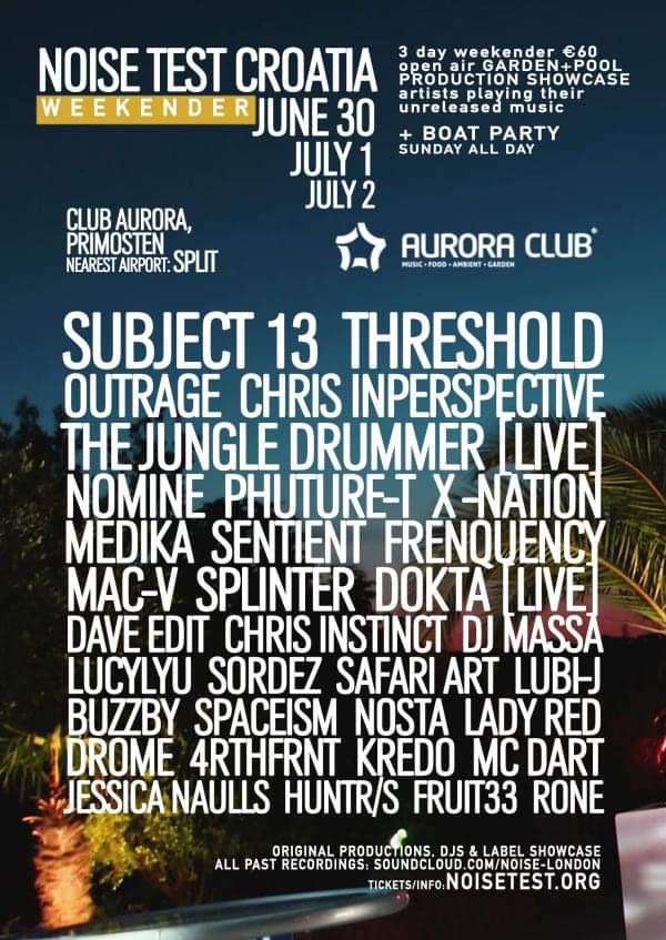 <a href="/NOISETEST_UK/">NOISE TEST</a> in Croatia this weekend!