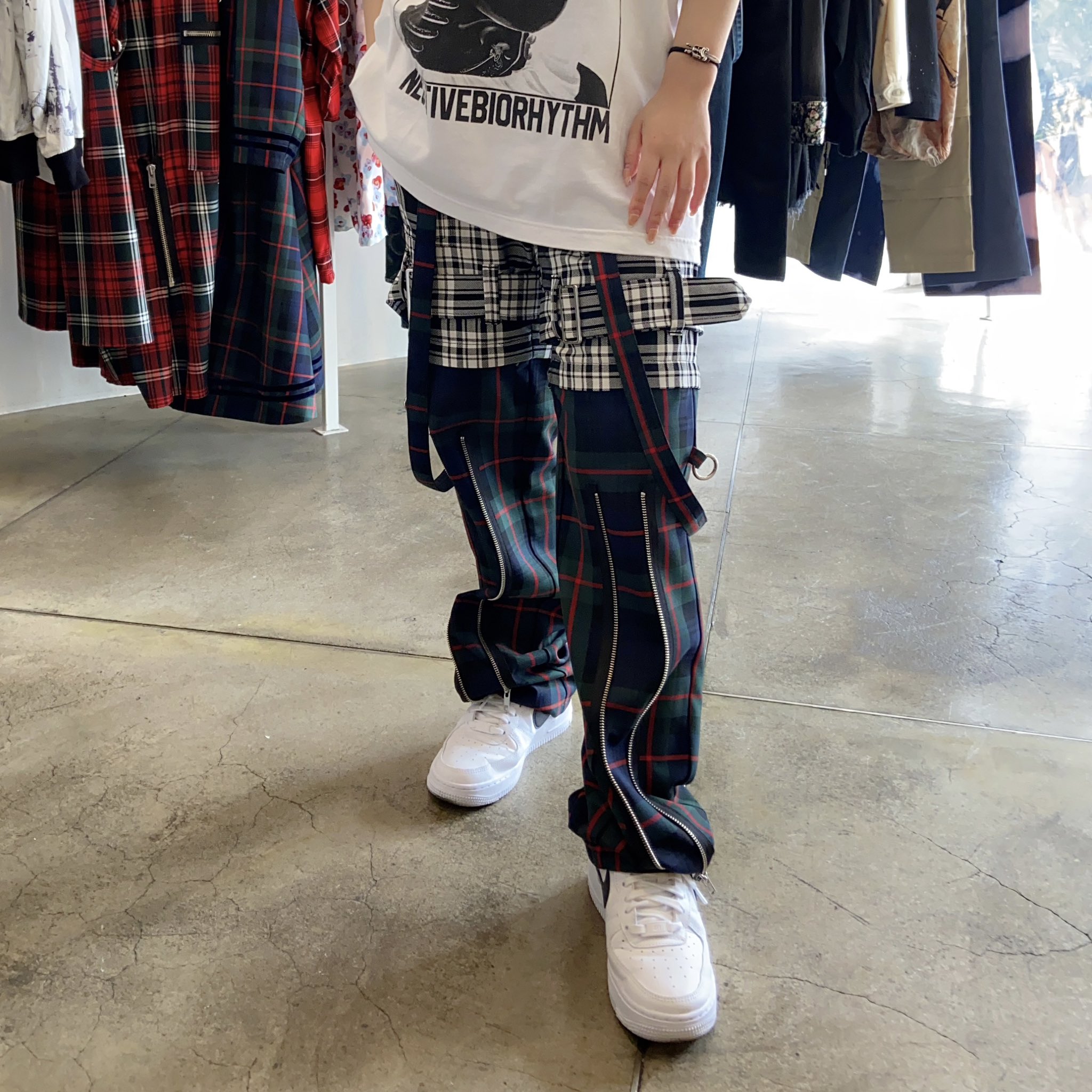 お手頃価格 kidill 新作揃え その他 チェックパンツ チェックパンツ