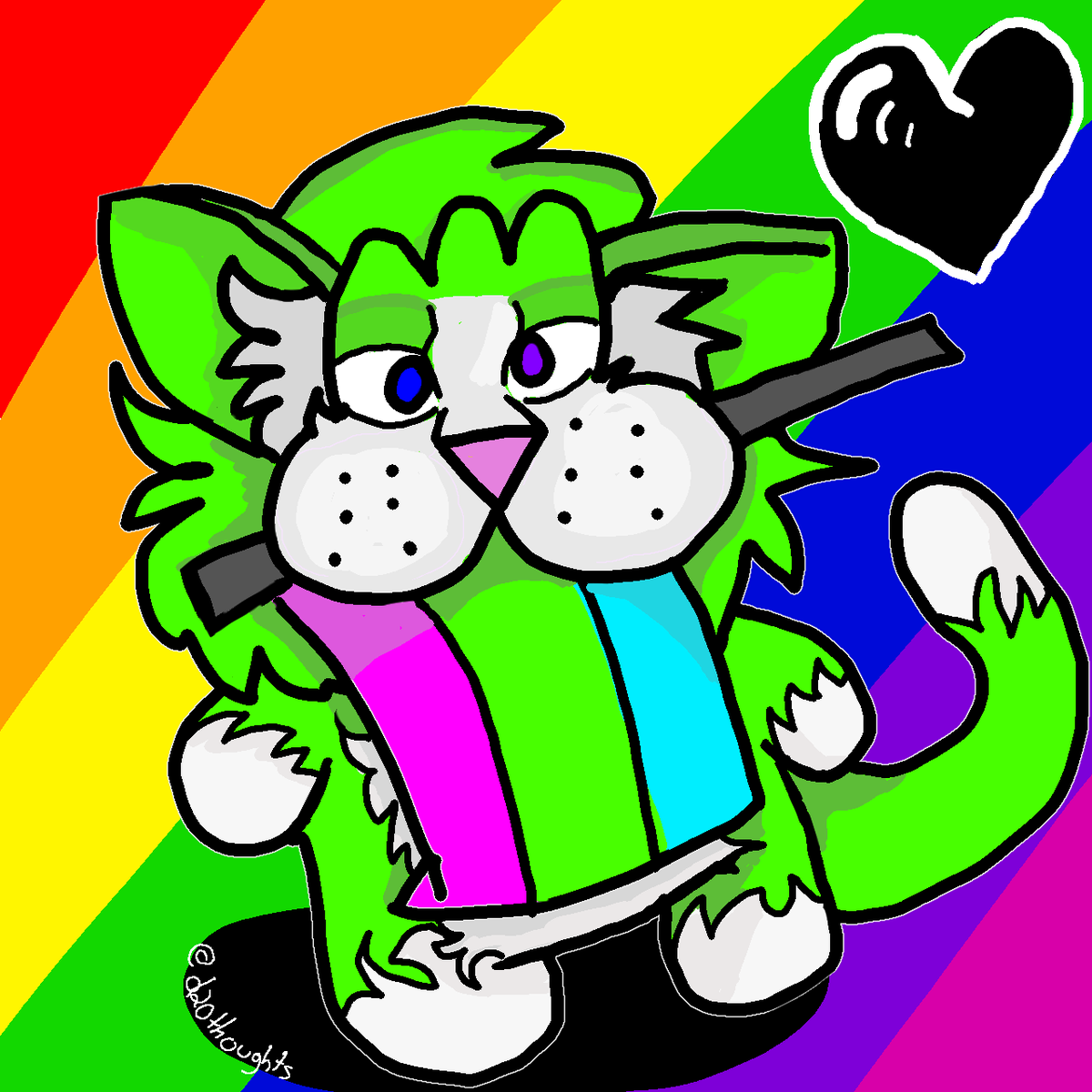 d20thoughts's tweet photo. Happy #pride #polysexual #furry #furryart #furrycommunity #d20crew #d20thoughts https://t.co/JwOtefbVHR