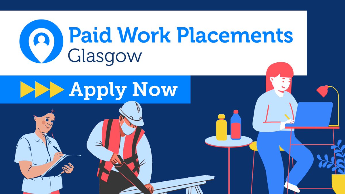 📢Organisations can now apply to provide employment opportunities in Glasgow through the Paid Work Placements programme. If you can offer participants 16-25 hours of work per week for up to 6 months, please visit our website to find out more▶️ bit.ly/3ANUKHJ