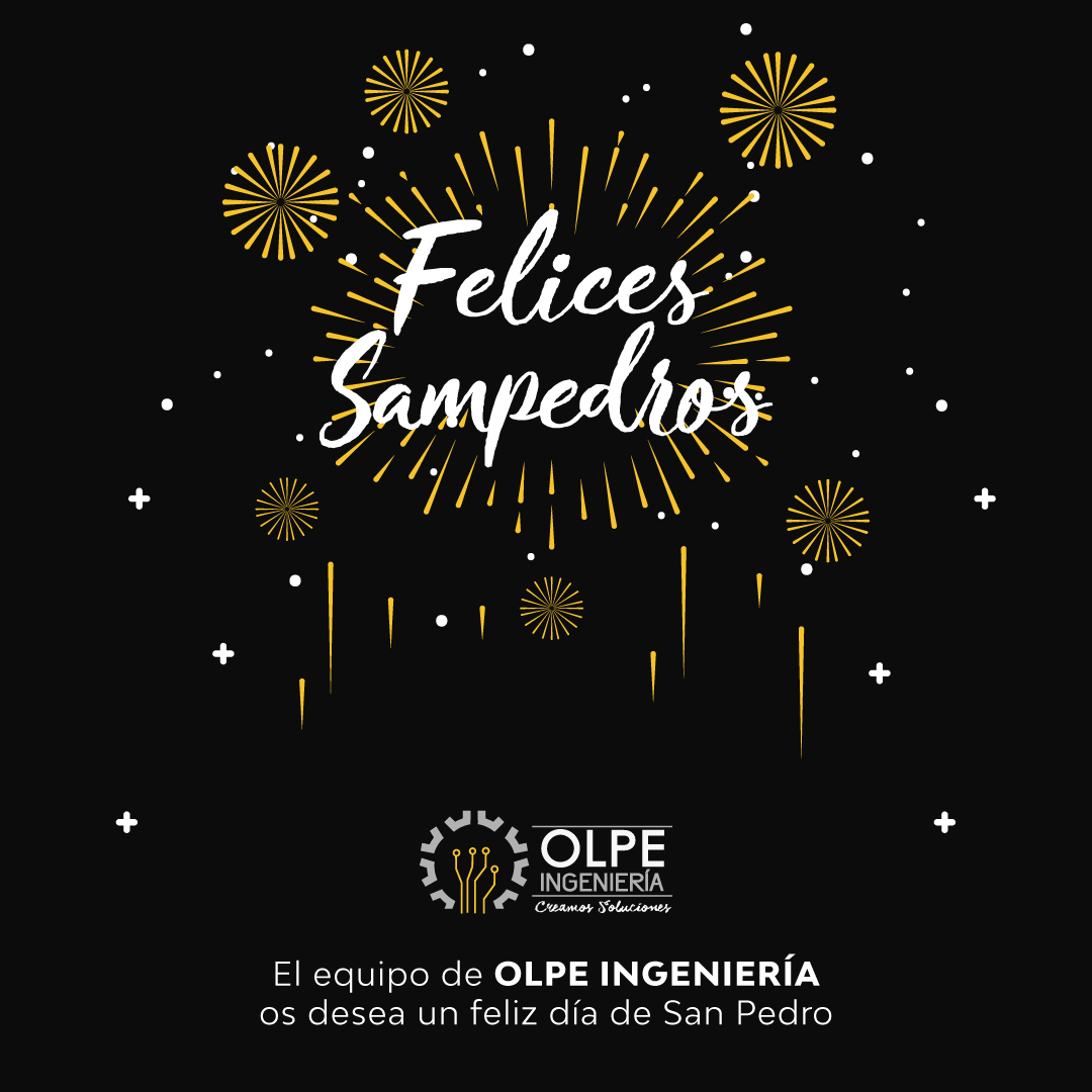 Olpe_Ingenieria's tweet photo. 📢 𝑬𝒍 𝒑𝒓𝒐́𝒙𝒊𝒎𝒐 𝒋𝒖𝒆𝒗𝒆𝒔 29 𝒇𝒆𝒔𝒕𝒊𝒗𝒐 𝒅𝒆 𝑺𝒂𝒏 𝑷𝒆𝒅𝒓𝒐 𝒑𝒆𝒓𝒎𝒂𝒏𝒆𝒄𝒆𝒓𝒆𝒎𝒐𝒔 𝒄𝒆𝒓𝒓𝒂𝒅𝒐𝒔, pero recuerda que siempre estaremos comprometidos contigo. Enseguida volveremos a estar operativos y a punto para resolver tus proyectos. https://t.co/d0IiqsBu5X