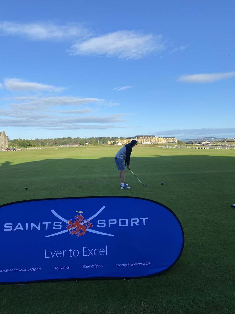 A beautiful morning for the last day of the Boyd Quaich Tournament 2023 🏌️‍♂️