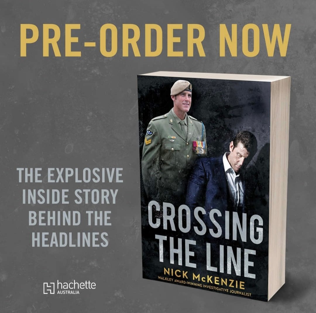 I think @Ageinvestigates' book 'Crossing the Line' would make a great early birthday present for Kerry Stokes. 📚 #BenRobertsSmith #WarCrimes #JournalismMatters