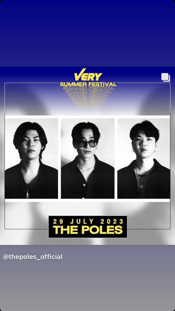 w2eupdates's tweet photo. [📷] @/niellkim_ via Instagram stories

the poles will be performing at very summer fest in Bangkok!

#웨이브투어스 #wavetoearth @wave_to_earth https://t.co/6W8o8LKNAi