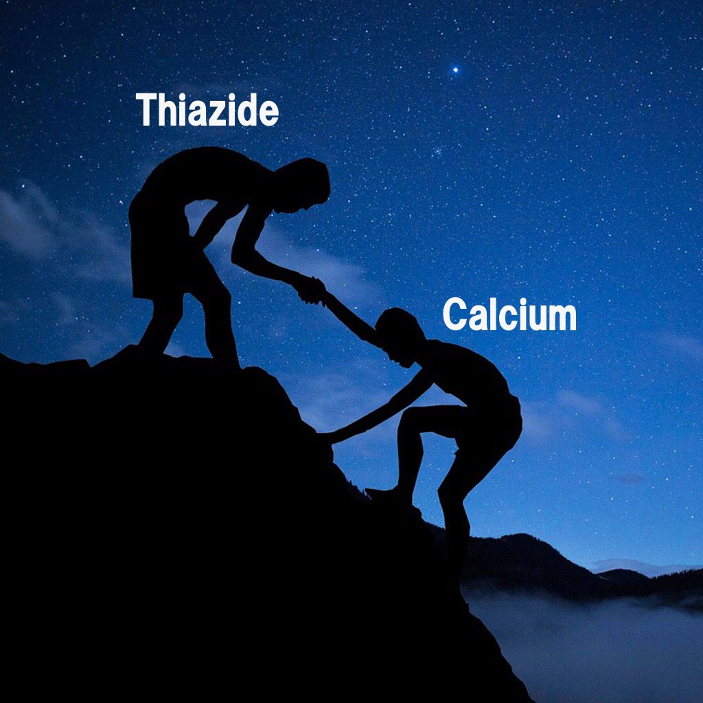 Thiazides take back calcium and loop _____ 

#pharmacology #MedStudentTwitter #MedTwitter