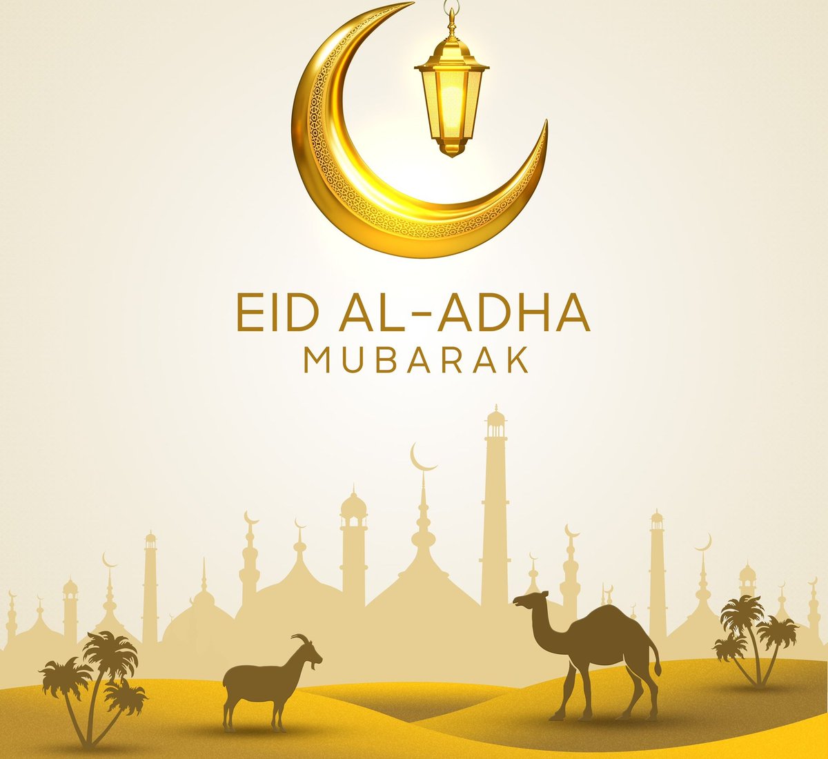 Wishing everyone a beautiful Eid filled with love, peace, and togetherness #EidMubarak