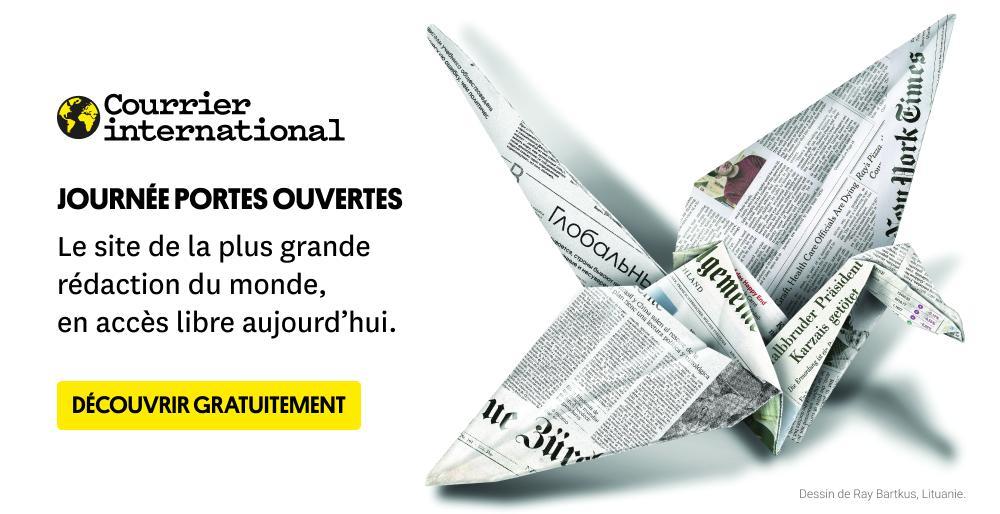 courrierinter's tweet photo. [🌐Tout Courrier international gratuit aujourd'hui] 
🤓 Profitez ce 29 juin 2023 de l'intégralité du site de Courrier international en libre accès 🗞️
➡️ https://t.co/q7i1zVFsHs https://t.co/Pe6MD2DnB3