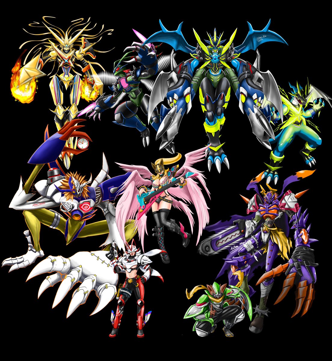 Welcome! Omegashoutmon and Diaboromon! Welcome to Henshinvolution club!

#digimon #kamenrider