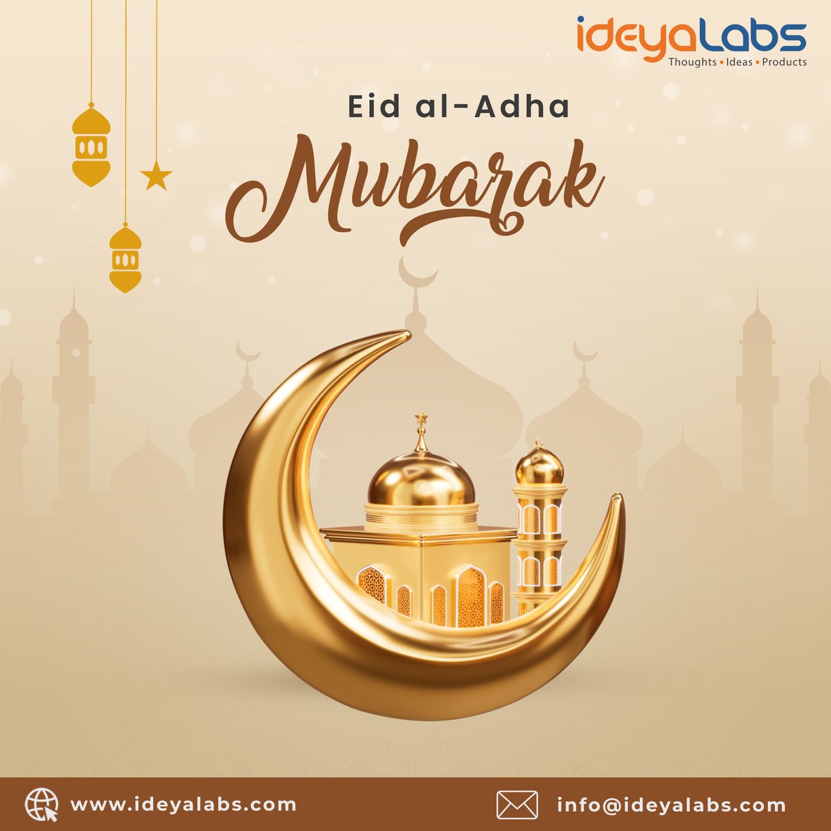 Eid al - Adha Mubarak!
#ideyaLabs #Eid #EidMubarak #DoingTheRightThing #eidaladha2023