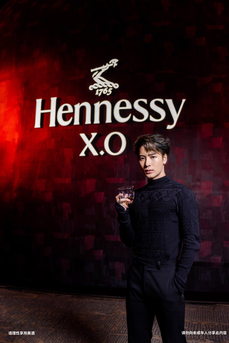 Jackson Wang Central on Twitter "🥃 JacksonWang as Hennessy’s Global
