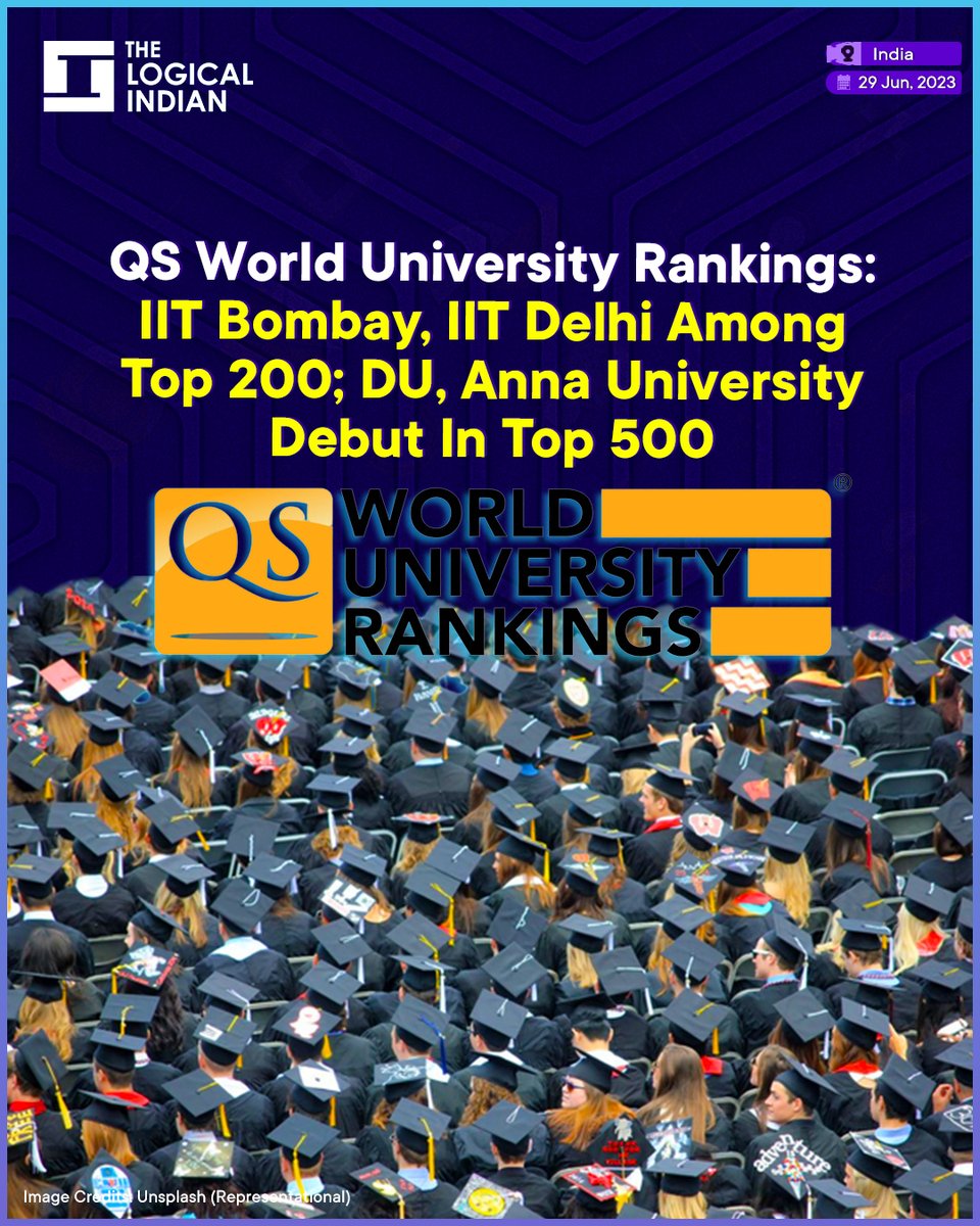 The Indian Institute of Technology (IIT) Bombay has reached the top 150 universities worldwide, climbing 23 positions to 149th in the recent QS World University Rankings 2024 edition. 

#iitbombay  #iitdelhi  #AnnaUniversity  #delhiuniversity  #qsworlduniversityranking