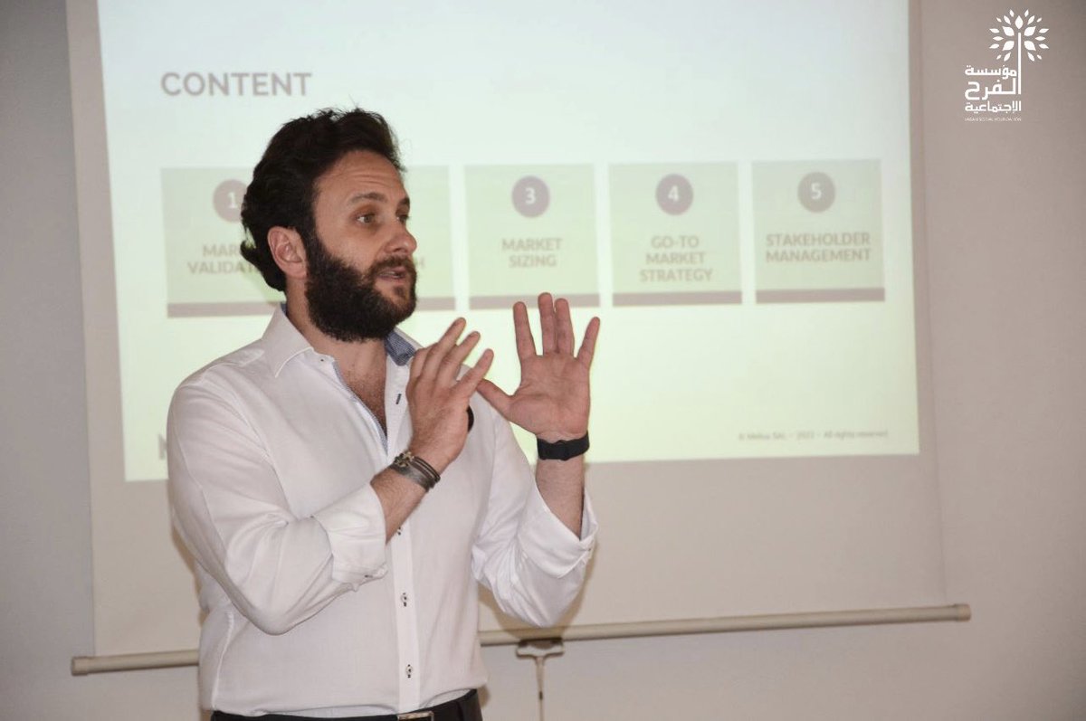 FarahSocialFSF's tweet photo. he startups attended the second workshop market validation with the trainer Ziad Holaihel. The session was full of insights and very fruitful. After the workshop, the startups received one-on-one clinics to formulate their market validation.
#Berytech #actsmart #idealab https://t.co/f9SWDd8eM0
