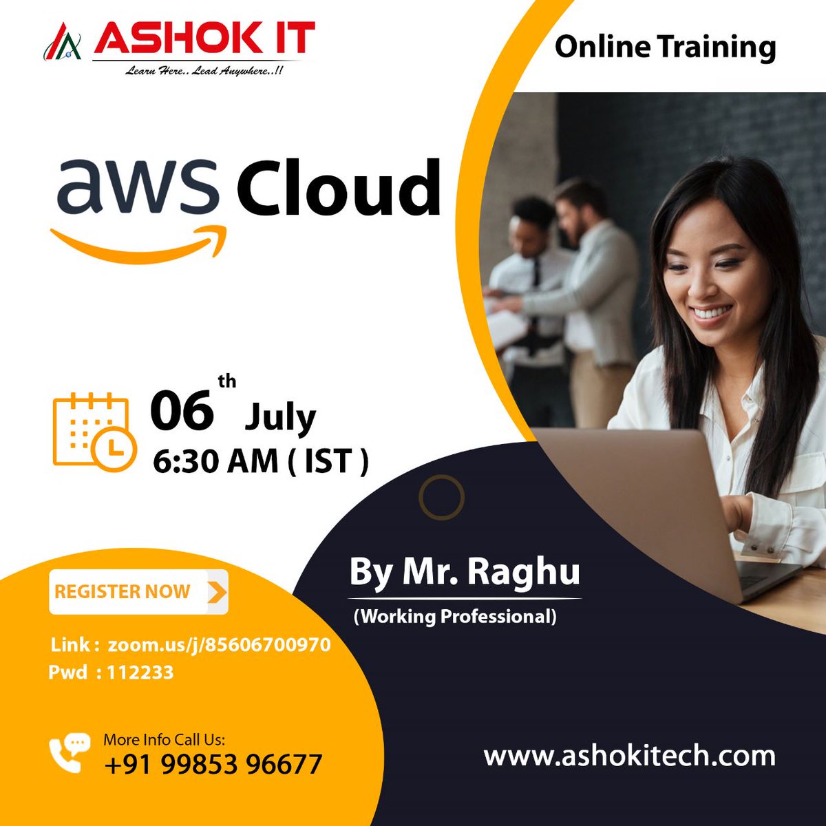 ashokitschool's tweet image. 🛑 AWS Cloud 🛑
✍️ Enroll Now : bit.ly/42hGtyK
👉 Free Demo On 06th-July @ 06:30 AM IST
👉 Subscribe To Youtube Channel : bit.ly/41IHJdj
🌐 Visit : ashokitech.com
CALL NOW: +919985396677
#awstraininginhyderabad #LoadBalancinginCloudComputing #awsonline
