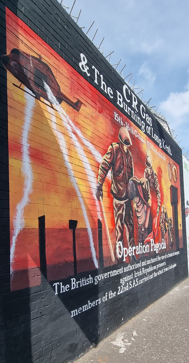 Burning Of Long Kesh Mural, Falls Road, Belfast

#longkesh
#Irishhistory