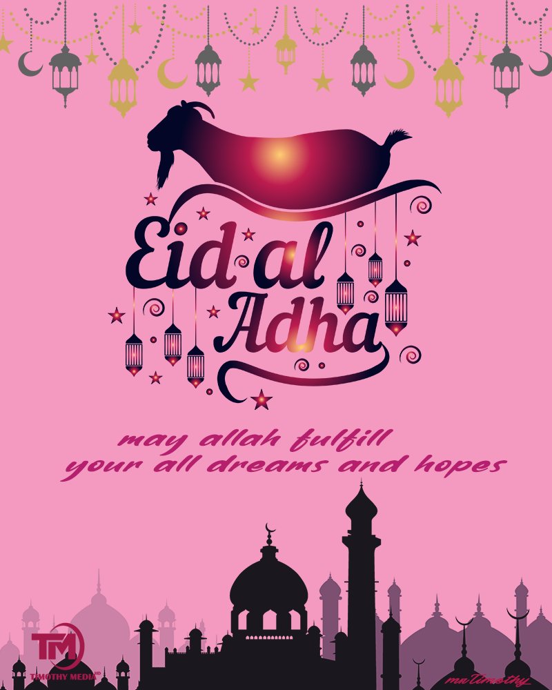Happy Eid Al Adha all Muslims in the world