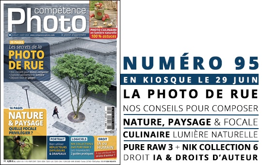 competencephoto's tweet photo. EN KIOSQUE Compétence Photo n°95 est en kiosque à partir du 29 juin 2023.
https://t.co/tDGovNBPya
#photo #photographie #competencephoto #photoderue #photorue #streetphotography #streetphotographie #nature #photodenature #photopaysage #focale #focalephoto #photoculinaire https://t.co/nZo5TOtey2