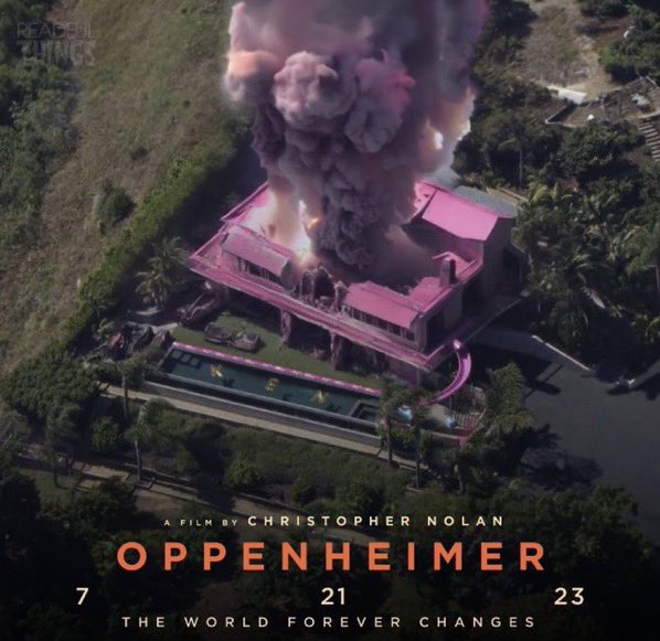 Oppenheimer'ı bekleyen sinemaseverlerden konsept poster gelmiş