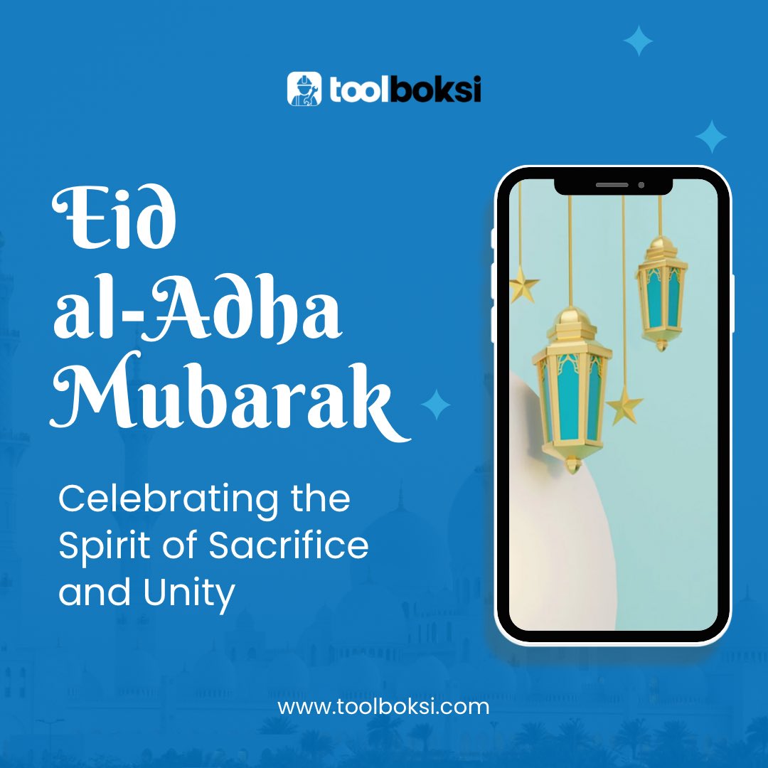 May the blessing of Allah and the joy of Eid surround you and your family. #EidMubarak #EidAlAdha