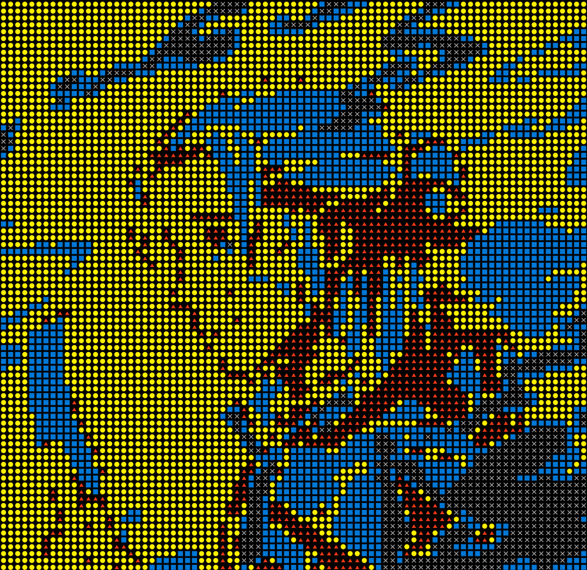 AsciiCollective's tweet photo. Elementary ⭕✖ 🔳

#NFTs #NFTCommunity #Azuki #AzukiElementals https://t.co/RDS4ohYH4S
