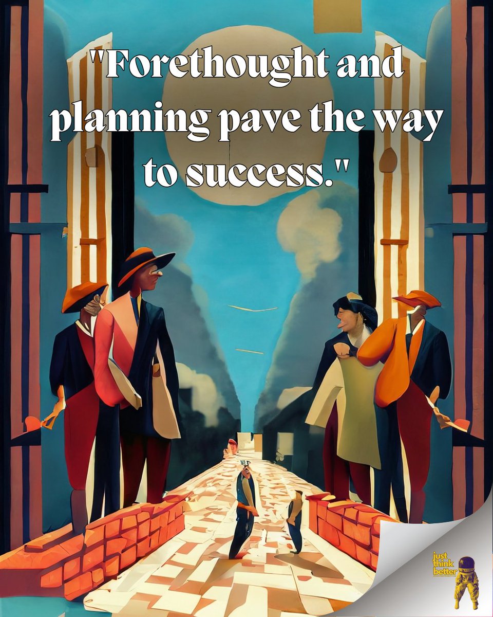 'Forethought and planning pave the way to success.' -Zhuge Liang
#StrategicThinkingandHabitsforVitalInnerNavigation

Stahvinstudent.com
Ujamaafarmercollective.com

#SuccessTips
#PlanningAhead
#StrategicThinking
#RoadToSuccess
#GoalSetting
#AchievementMindset
#SuccessStrategies