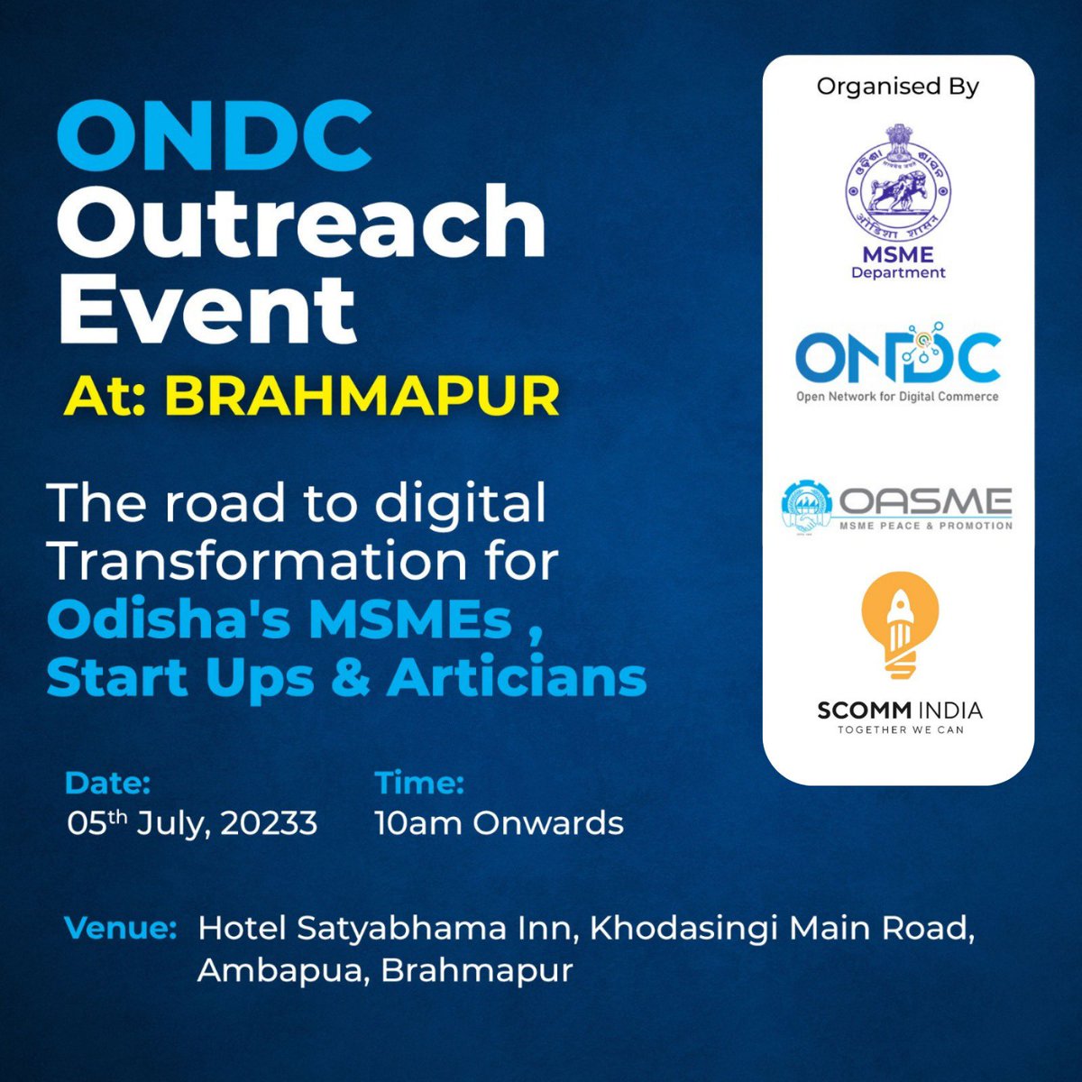 SCOMM INDIA tweet media