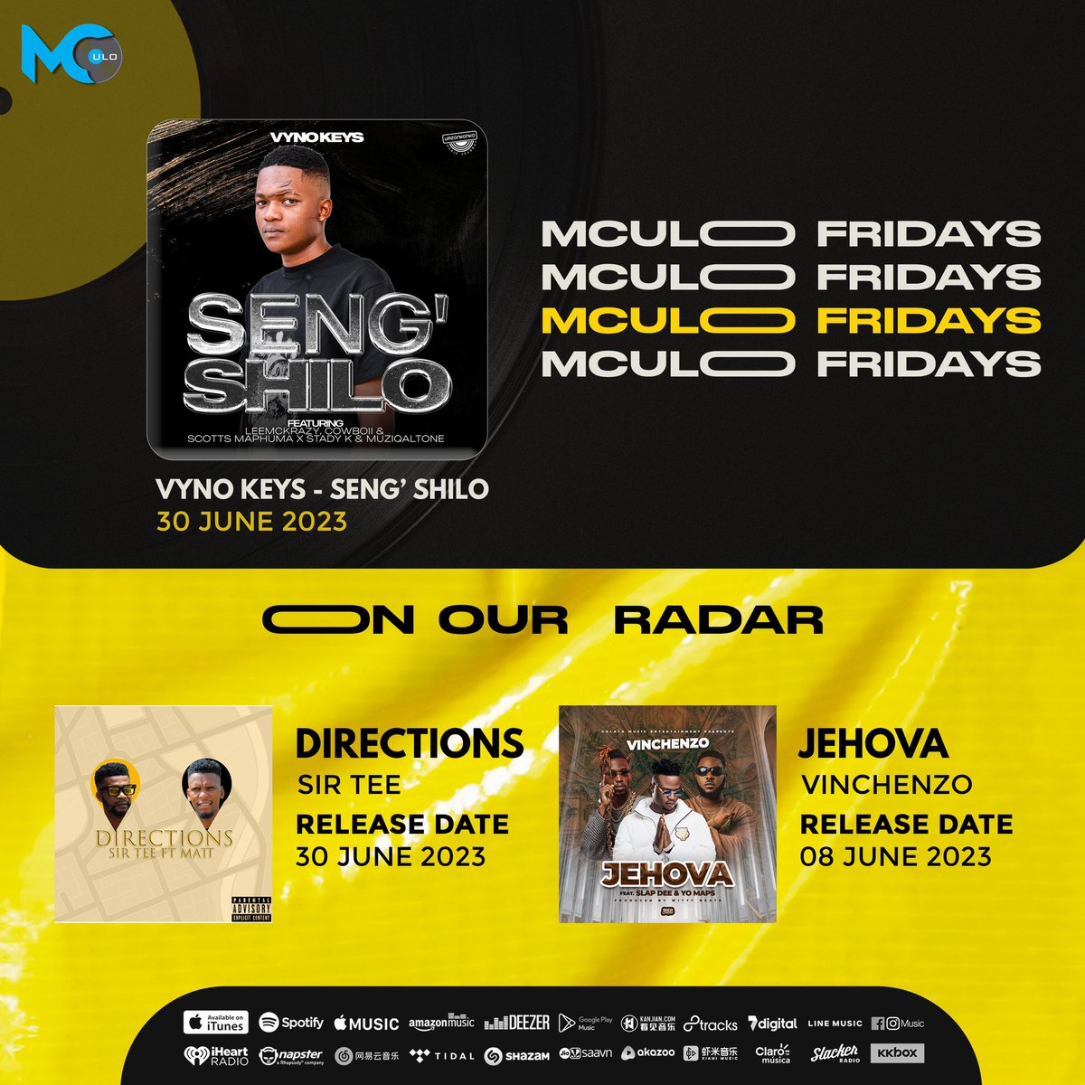 New music coming your way #vynokeys #sengshilo #leemckrazy #mculocontent