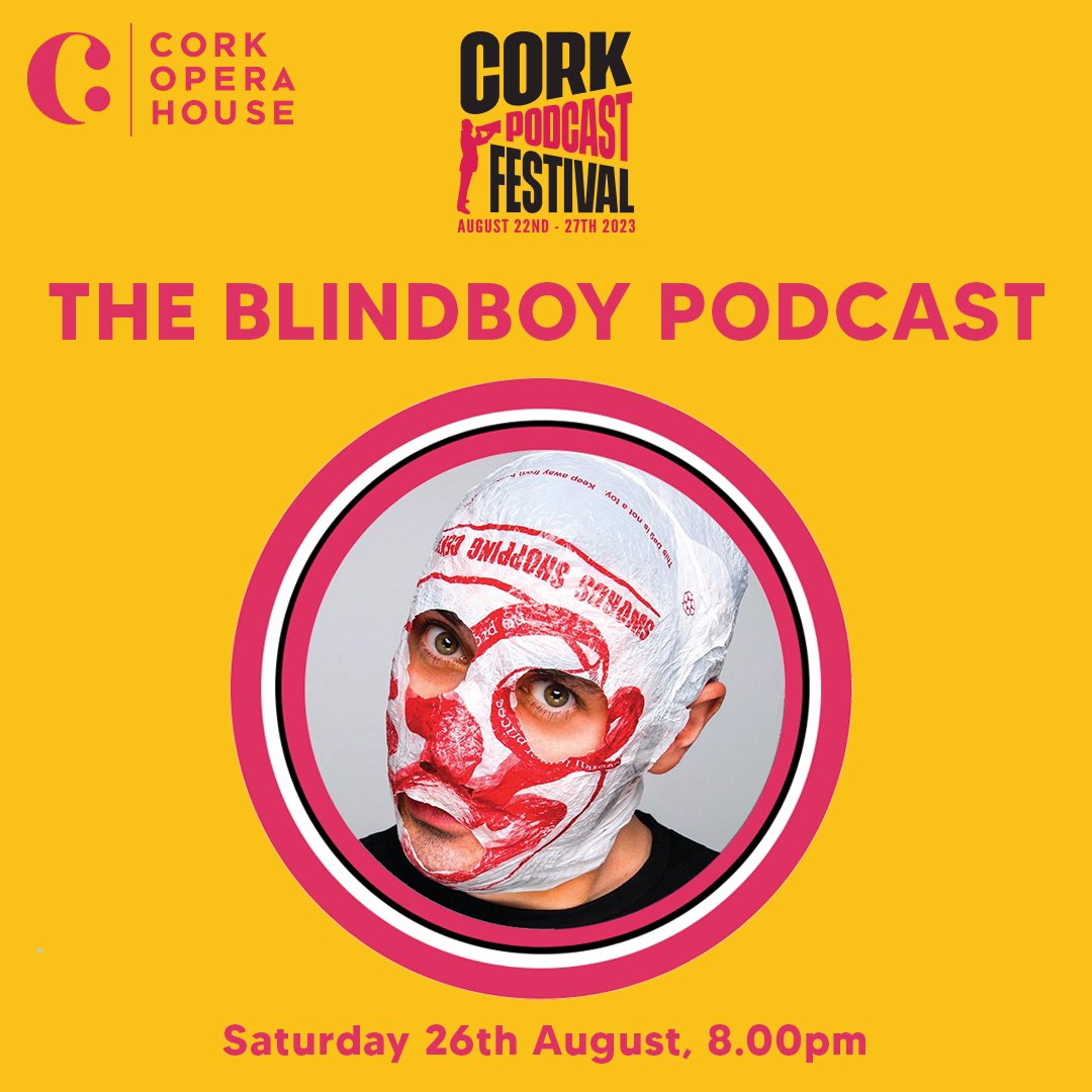 🎙️ The podcasts you love are LIVE in Cork this August 22-27th • Tickets are selling fast! 🌟 See all shows and get yours now now at corkpodcastfestival.ie