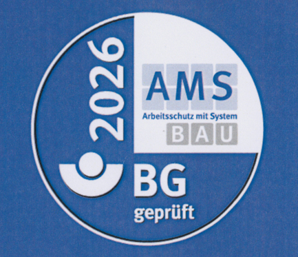 Klares Statement für den Arbeitsschutz!
Vorbildlicher Arbeitsschutz auch bei der Schleiff Bauflächentechnik. Dank unserem effektivem und praxisorientierten AMS der BG Bau halten wir unsere Arbeitsstätten unfall- und störungsfrei!
#SchleiffbautaufSicherheit