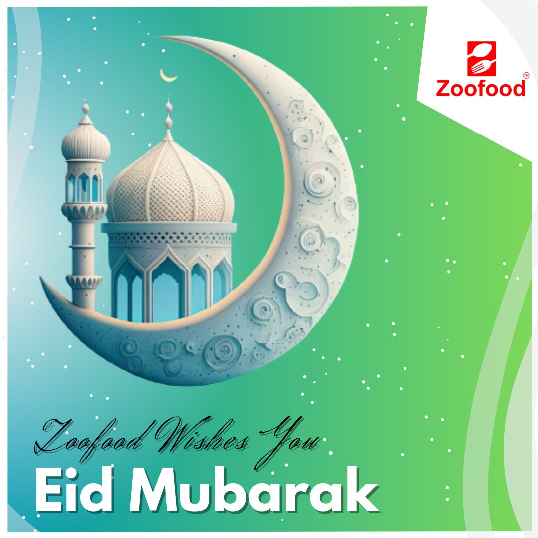 Zoofoodofficial's tweet photo. Eid Mubarak from the ZooFood family! We hope your festivities are filled with wholesome food and joy!

#zoofood #zoofoodofficial #greaternoida #noida https://t.co/pdNn8Kq7KT