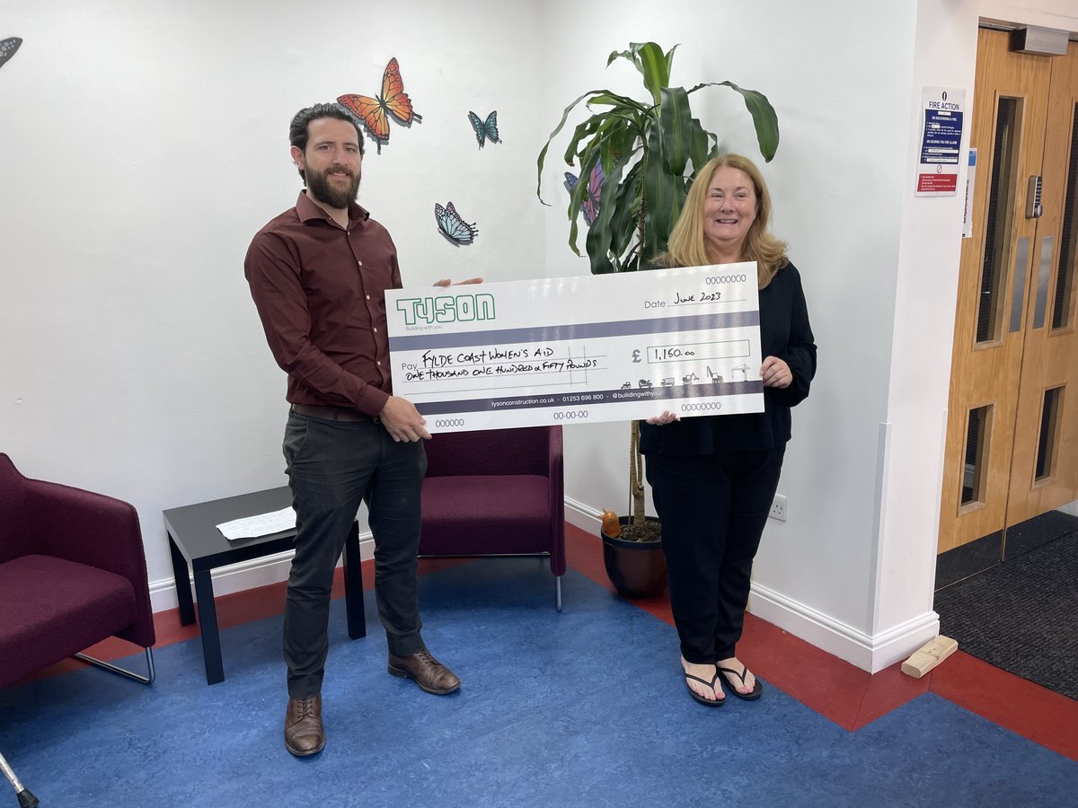 Always a pleasure to hand over a cheque to @FCWA_ - this was for the £1,150.00 raised completing the Lake District Ultra Challenge on 10th/11th June (100km in 24 hours). Thank you again to everyone who supported us on that most recent Challenge.