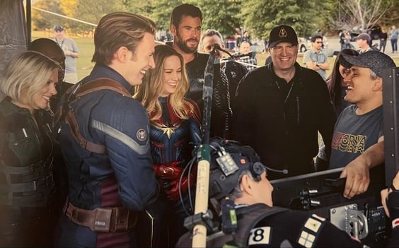 behind the scenes for avengers: endgame
