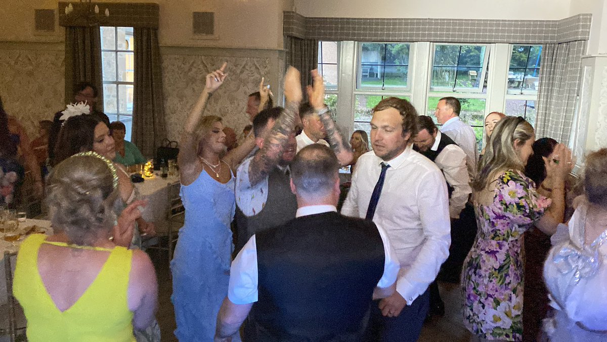 Just a very quiet wedding party #partytime #discohire #hire #Bookings #2023disco #2024discos #60smusic #70smusic #80smusic #90smusic #00smusic #10smusic #20smusic #charts