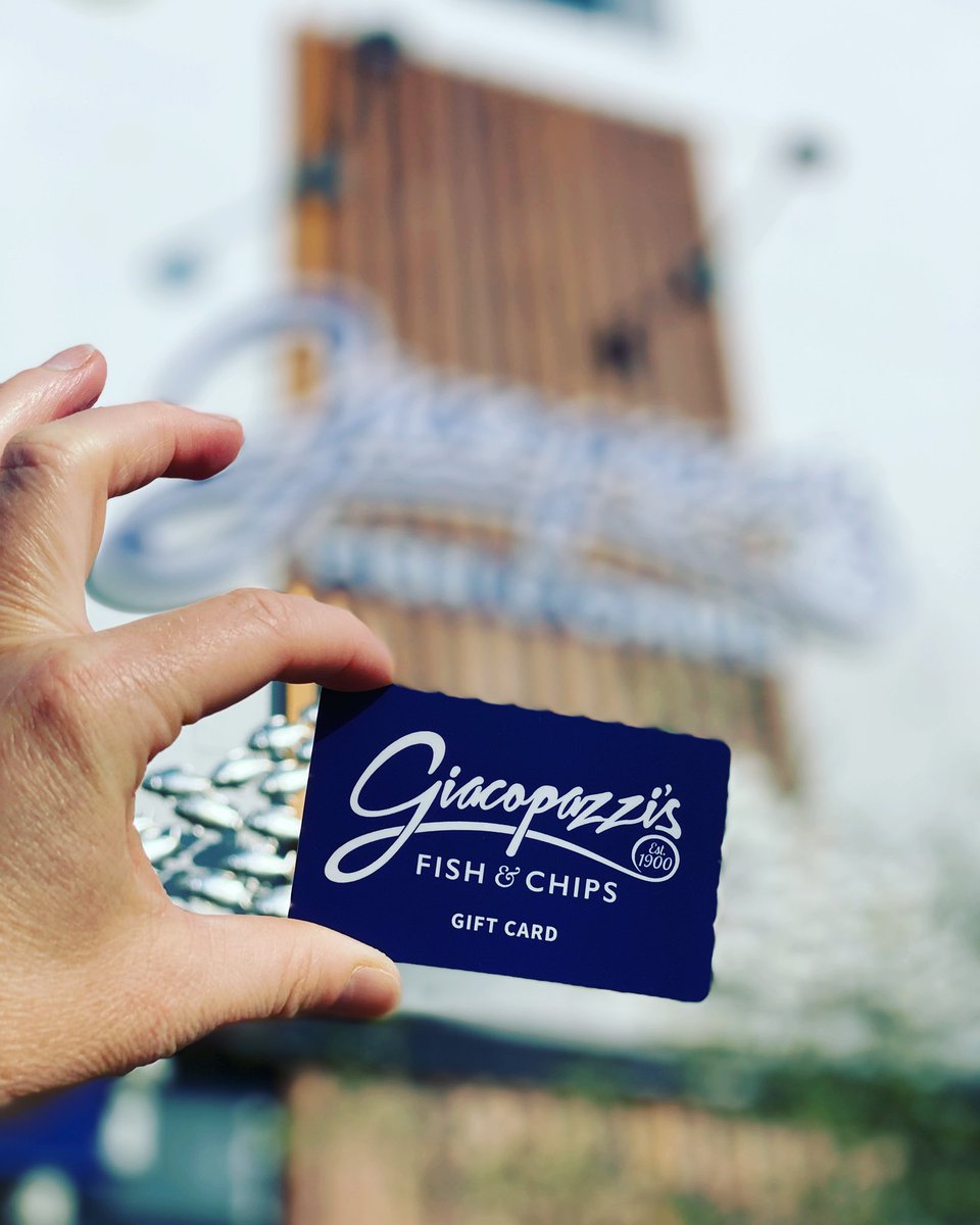Our new Gift Cards are here! 💙 They can be made up to any amount and used to sit in or to takeaway from our fish & chip shop…#giftideas #birthdaypresent #saythankyou #happyanniversary #specialoccasion #graduationgift #giftcards #giacopazzisfishandchips #giacopazzisofeyemouth