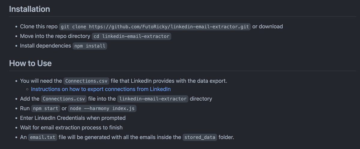 aminblm's tweet photo. Product #4 of the #52WeeksOfAI products: The LinkedIn Email Finder
Find your LinkedIn Connections Emails
#HustleGPT #LinkedIn #BuildInPublic
https://t.co/xCrNyy3RGa https://t.co/6U6v4gai57