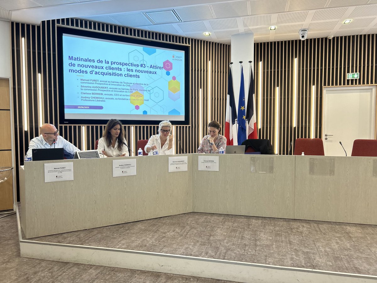 Les matinales de la prospective #3 démarrent ! Bonne matinée ⏰☀️
Merci à nos intervenants 🤝