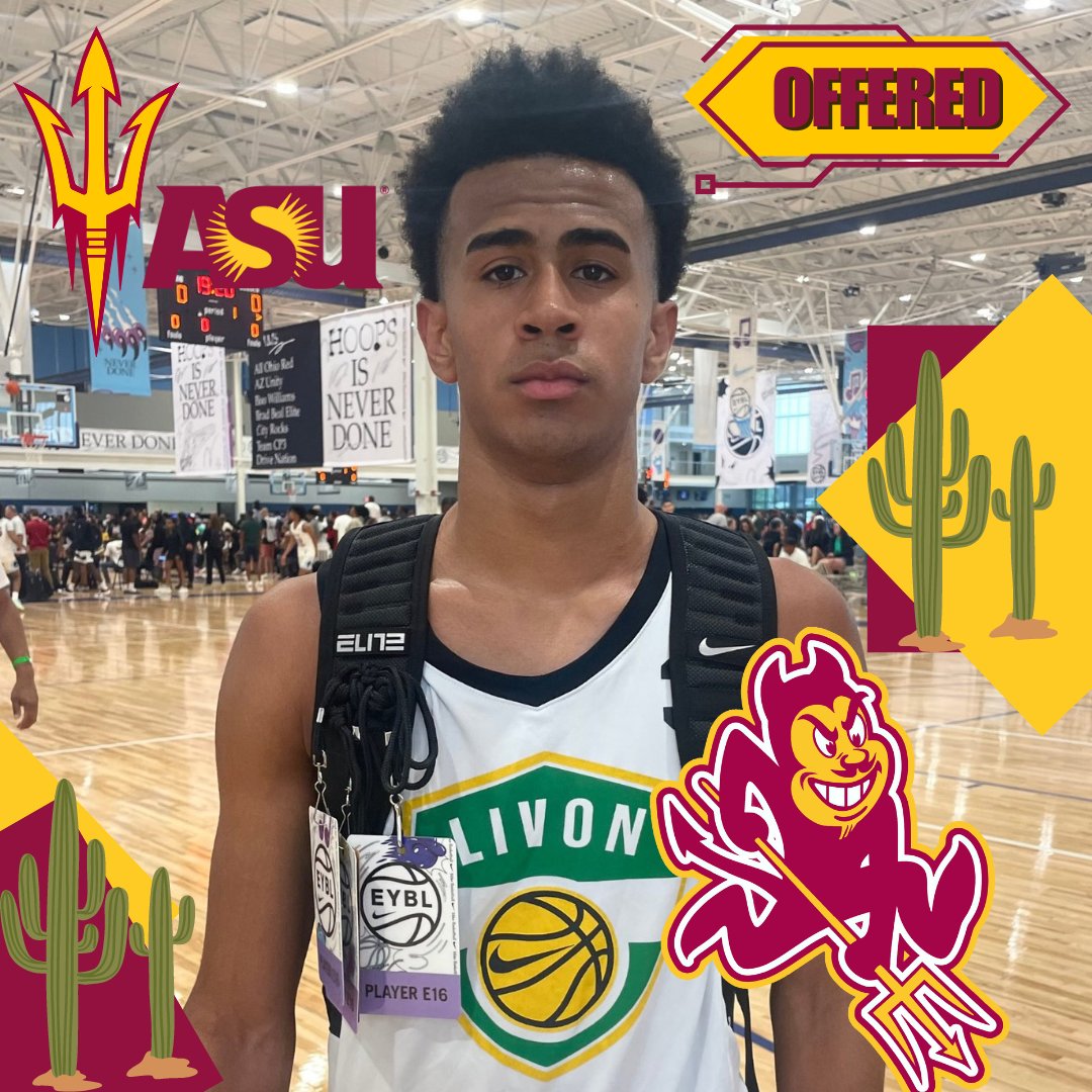 2026 RJ Livingston 6'1 Point Guard (West Palm Beach, FL) picks up and offer from Arizona State University