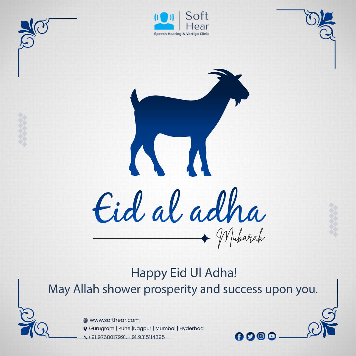 Eid's joy amplified with hearing aid bridging the gap of you hearing the sound of celebration. 
.
.
.
#EidMubarak #EidAlAdha #EidCelebrations #EidJoy #EidReflections #EidCommunity #EidUnity #EidCharity #EidMemories
#EidGratitude #softhear