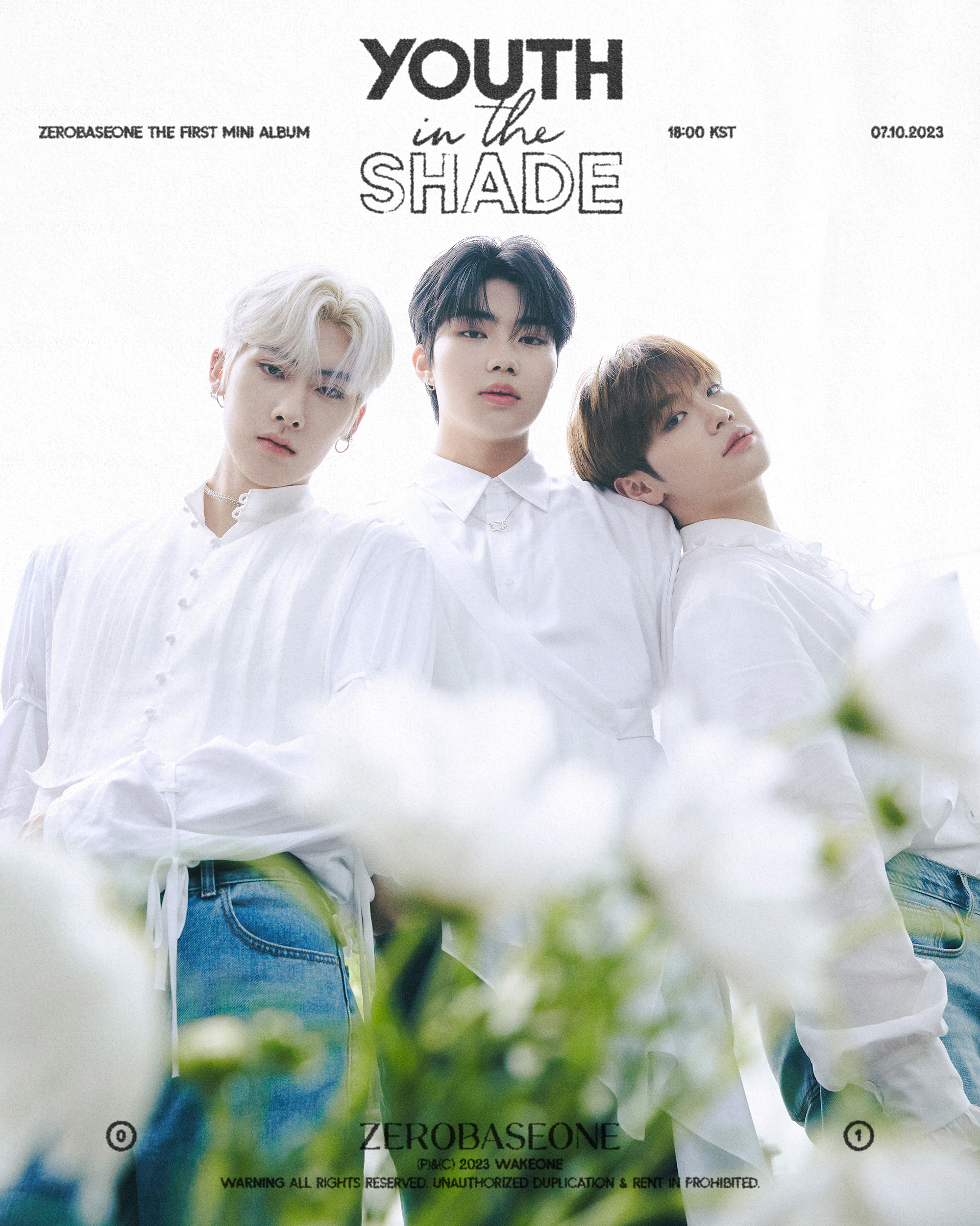 Amazon.com: ZEROBASEONE - 1st Mini Album YOUTH IN THE SHADE