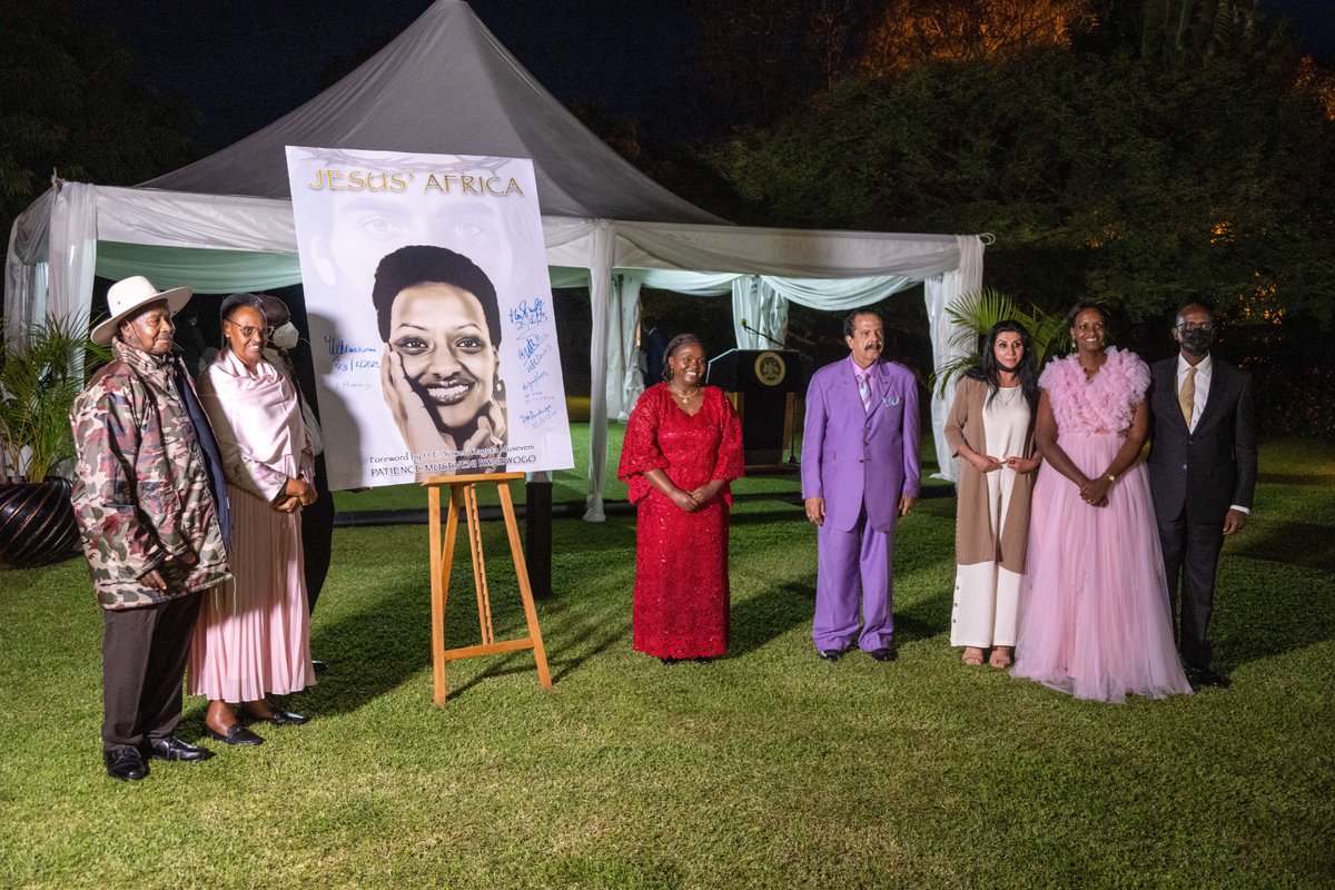 It was a moment of immense pride and joy as H.E. @KagutaMuseveni and I recently celebrated the launch of our daughter Patience's book, 'Jesus' Africa'. Congratulations, Patience, on this significant achievement! Patience's book beautifully illuminates the deep-rooted bond…