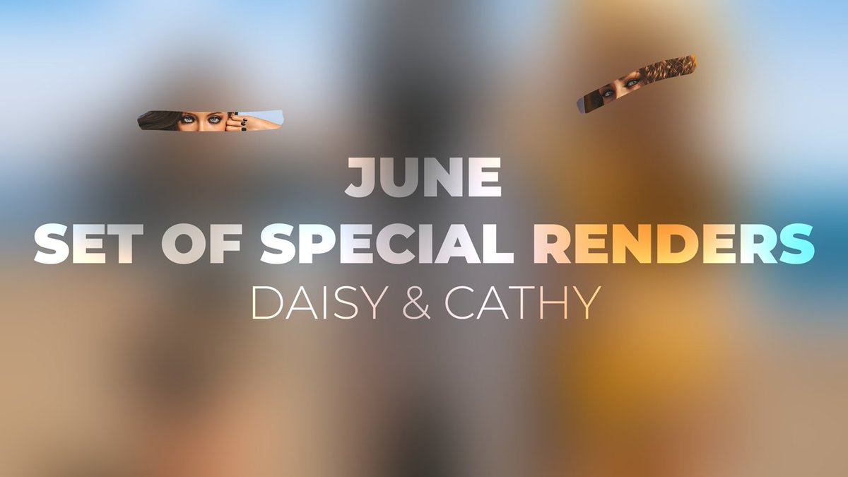 Just posted this month's set of special renders. All in 4k. The set includes several NSFW renders. Available for $20. 
Link in the bio.