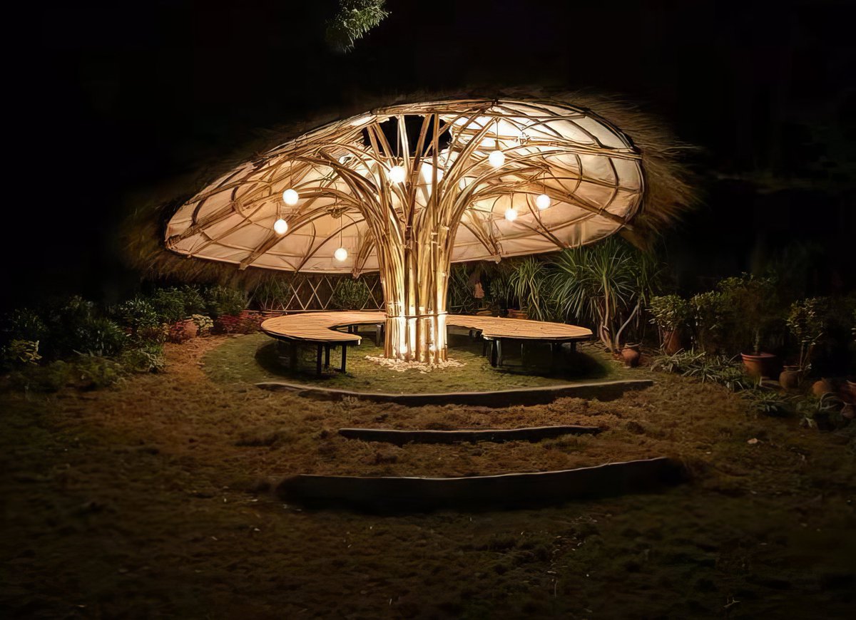 NanshaLook's tweet image. Come and witness the magical blend of nature and culture at Nansha Wetland Park. Get lost in the breathtaking wetland views and be amazed by the enchanting bamboo architecture!
#NanshaWetlandPark #BambooArchitecture #NaturalBeauty