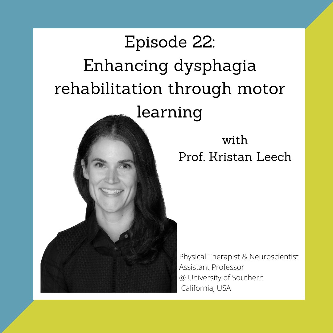 dysphagia matters (@dysphagiapcast) on Twitter photo 📢Excited to share our latest episode about enhancing #dysphagia rehab through motor learning with Prof <a href="/KristanLeech/">Kristan Leech</a>. Tune in to learn how we can best implement the principles of motor learning in clinical practice to support skill (re-) acquisition in swallowing 🎧 📢Excited to share our latest episode about enhancing #dysphagia rehab through motor learning with Prof <a href="/KristanLeech/">Kristan Leech</a>. Tune in to learn how we can best implement the principles of motor learning in clinical practice to support skill (re-) acquisition in swallowing 🎧